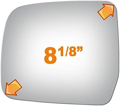 Flat Driver Side Mirror Replacement Glass for 1996-1999 TOYOTA 4RUNNER in Saudi Arabia