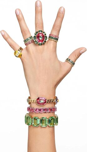 SWAROVSKI Anillo Matrix 5647589 baguette rosa in Saudi Arabia