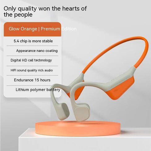 i18Pro Wireless Bone Conduction Headphones Bluetooth 5.4 Open Ear Headphones, Premium Loud Sound 15Hrs Playtime Bluetooth Headphones, Sports Headset for Running, Cycling (I18 Pro Black) in Saudi Arabia