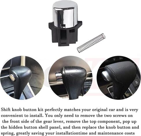 ijuicy 54132-SDA-A81 Shifter Knob Repair Kit, Shifter Shift Button Knob, Compatible with 2003-2005 Accord in Saudi Arabia