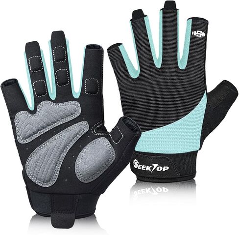 Seektop Workout Gloves for Men and Women, Weight Lifting Gloves with Full Protection, Excellent Grip, Gym Gloves, Breathable Exercise Gloves for Weightlifting, Fitness, Training in Kuwait