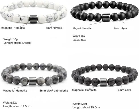 Smoking Cessation Bracelet for Women Men Anti Smoking Bracelet Quit Smoking Bracelet Magtherapy Lymphatic Drainage Lymph Nodes Acupressure Protection Bracelets Anxiety Stress Relief Gifts in Saudi Arabia