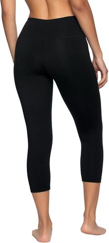 Felina Super Soft Sueded Womens Capri Leggings - Squat Proof & Breathable, Tummy Control Yoga Pants in Saudi Arabia