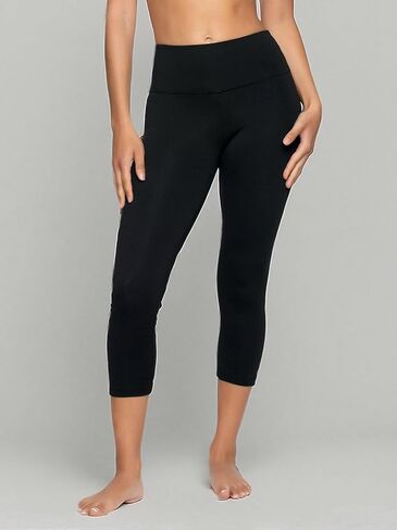 Felina Super Soft Sueded Womens Capri Leggings - Squat Proof & Breathable, Tummy Control Yoga Pants in Saudi Arabia