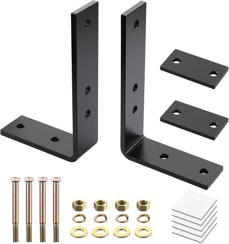 2 PCS 91006 BAR LIGHT BARKET BRACKET LIGHTSTROUPE LIGHTS MOUNTING BRACKETS PRACKETS لشريط صف واحد مستقيم أو منحني قوس قابلة للتعديل Undipal Mounts LAPE LOTE FOR TRACK | عالمي in Kuwait