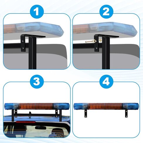 2 PCS 91006 BAR LIGHT BARKET BRACKET LIGHTSTROUPE LIGHTS MOUNTING BRACKETS PRACKETS لشريط صف واحد مستقيم أو منحني قوس قابلة للتعديل Undipal Mounts LAPE LOTE FOR TRACK | عالمي in Kuwait