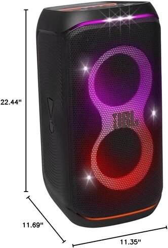 JBL PARTYBOX Club 120 Portable Party Speaker Bundle with gSport Cargo Sleeve (White) in Kuwait