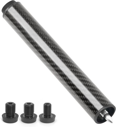 Pool Cue Extension with 3 Bumpers Carbon Fiber Billiard Cue Extender Pool Cue Accessories in Kuwait