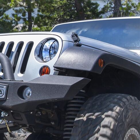 Smittybilt 5691 Black Euroguard Side Marker Light - Pair in Saudi Arabia