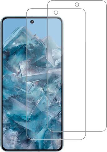 2 Pack for Google Pixel 6a (6.1") Screen Protector, Tempered-Glass, Micro-curved Edges, Case Friendly, Bubble Free, HD Clear, Easy Installation in Saudi Arabia