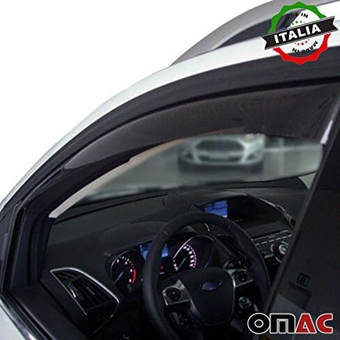 OMAC Front Bug Shield Hood Deflector Guard for Ford Escape 2013-2016 Black Smoke in Saudi Arabia