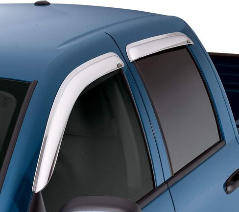 Auto Ventshade [AVS] خارج Mount Rain Guards لعام 1996 - 2002 Toyota 4Runner | زجال تنفيس النافذة ، 4 أجهزة كمبيوتر. - كروم | 684751 in Saudi Arabia