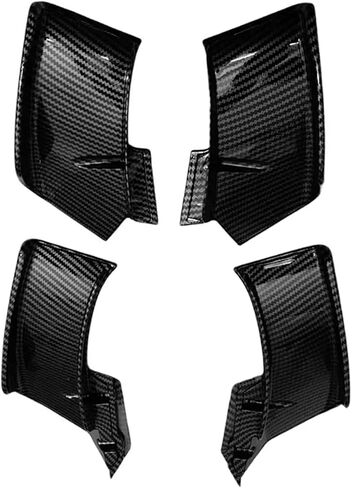 Winglets Wings Spoiler Fxed for Ducati Streetfighter V4 V4S V4SP 2018-2024 V2 2018-2024 Motorcycle Winglet Wing Kit Carbon Fiber Color (Matte Black) in Saudi Arabia