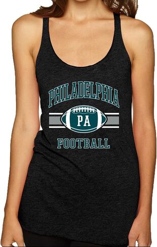 Phila Fan | PHI Fantasy Football Sports Tri-Blend Racerback Tank Top in Saudi Arabia