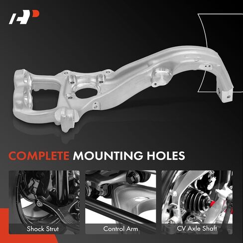 A-Premium Front Suspension Detering Knuckle متوافق مع Tesla Model X 2016 2017 2018 2019 ، 2020 ، جانب السائق الأيسر in Saudi Arabia