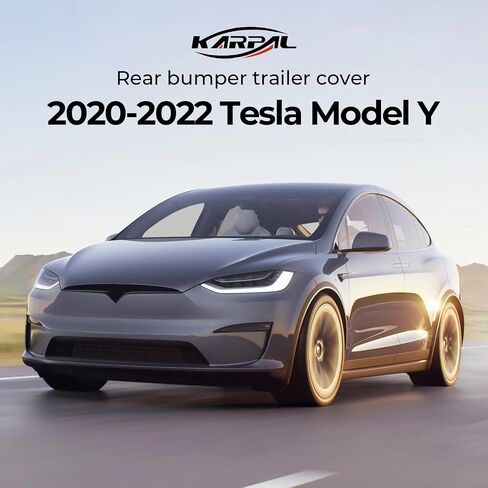 Karpal الخلفي الصمام الخلاف غطاء خطاف غطاء مقطورة ملاءمة لنموذج تسلا Y 2020 2021 2022 TORING EYE CAP 1494426-00-A in Saudi Arabia