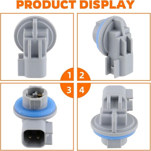 68046629AA Rear Taillight Lamp Holder Back Up Reverse Lamp Socket Compatible with Dodge Ram 1500 2500 3500 Durango Compatible with Jeep Liberty Compass Side Marker Backup Lamp Socket Holder in Saudi Arabia
