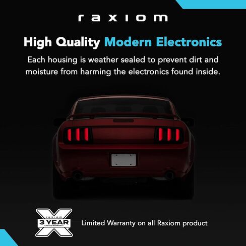 Raxiom LED LED Tail Assembly تناسب جميع فورد موستانج 1999-2004 باستثناء 99-01 كوبرا in Kuwait