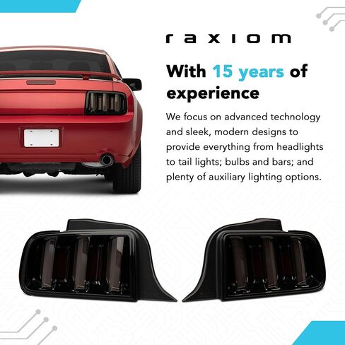 Raxiom LED LED Tail Assembly تناسب جميع فورد موستانج 1999-2004 باستثناء 99-01 كوبرا in Kuwait