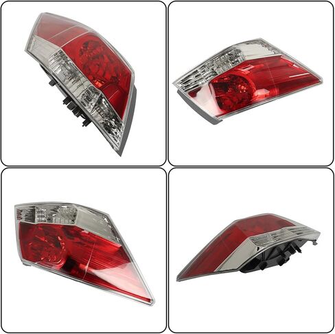 Rear Brake Tail Light Assembly Replacement for Honda Accord 2008-2012 Driver Side Brake Tail Lamp 33550TA0A01 HO2800172 in Saudi Arabia