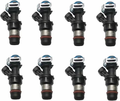 حقن الوقود 8pcs لـ GMC Cadillac Chevrolet 4.8L 5.3L 6.0L 01-07 17113553 FJ315 4G1659 in Saudi Arabia