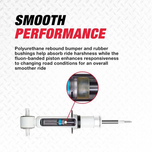 Rancho RS55784 RS55198 Compatible with 07-13 Chevrolet Silverado 1500 RS5000X Gas Shocks in Saudi Arabia