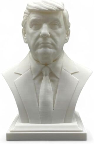 Donald Trump Bust - President Trump Bust in Saudi Arabia