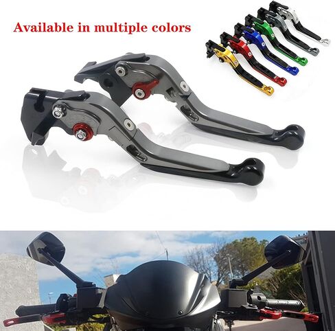 Motorcycle Foldable Brake Clutch Levers Adjustable Aluminum Handlebar Lever Replacement for BMW F900GS F900 GS 2024 2025 (red) in Saudi Arabia