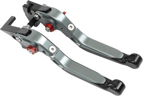 Motorcycle Foldable Brake Clutch Levers Adjustable Aluminum Handlebar Lever Replacement for BMW F900GS F900 GS 2024 2025 (red) in Saudi Arabia