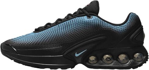 Nike Air Max DN Shoes (HV2524-001, Black/Cool Grey/Comet Red/Baltic Blue) in Saudi Arabia