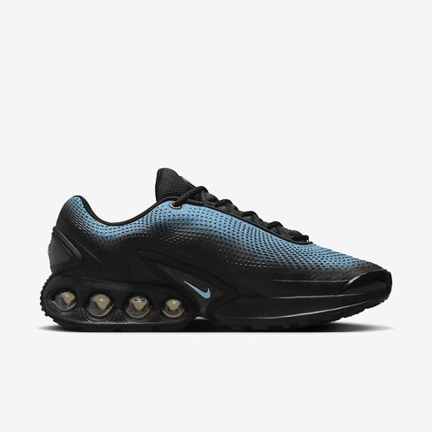 Nike Air Max DN Shoes (HV2524-001, Black/Cool Grey/Comet Red/Baltic Blue) in Saudi Arabia