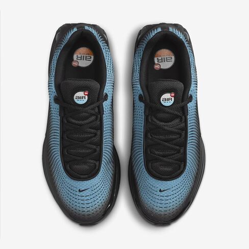 Nike Air Max DN Shoes (HV2524-001, Black/Cool Grey/Comet Red/Baltic Blue) in Saudi Arabia