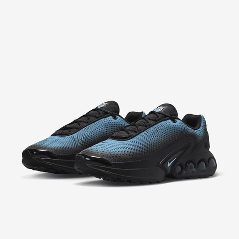 Nike Air Max DN Shoes (HV2524-001, Black/Cool Grey/Comet Red/Baltic Blue) in Saudi Arabia