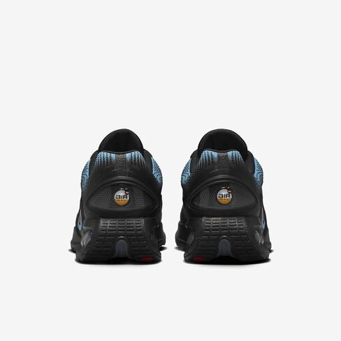 Nike Air Max DN Shoes (HV2524-001, Black/Cool Grey/Comet Red/Baltic Blue) in Saudi Arabia