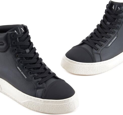 Armani Exchange Men's Lion High Top Sneaker in Saudi Arabia