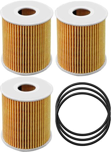 Engine Oil Filters Fit for Mini R52 R53 Cooper 2002-2008 1.6 L4 Replace 11427512446 11427509208, 3 PCS in Saudi Arabia