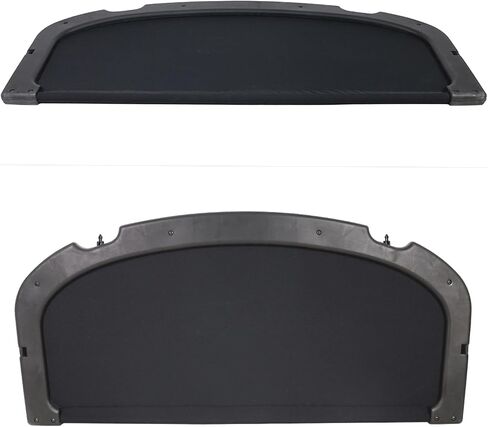 IKON MOTORSPORTS Cargo Cover Compatible with 2002-2006 Acura RSX, Factory Style Black Trunk Privacy Cover Luggage Cover, 2003 2004 2005 in Saudi Arabia