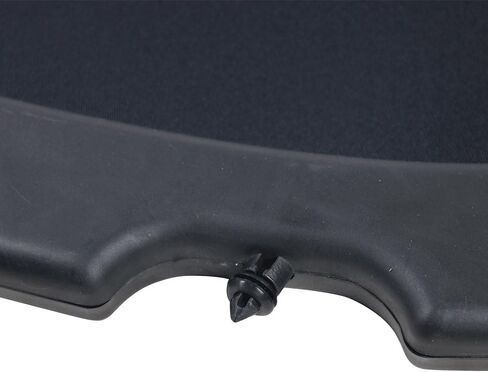IKON MOTORSPORTS Cargo Cover Compatible with 2002-2006 Acura RSX, Factory Style Black Trunk Privacy Cover Luggage Cover, 2003 2004 2005 in Saudi Arabia