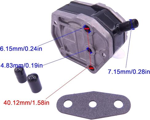 Boat Motor 356-04000-0 356-04000-1 356040000 356040001 356040000M 356040001M Fuel Pump with Gasket for Nissan & for Tohatsu 25HP 30HP 40HP 50HP 60HP 70HP Outboard Engine in Saudi Arabia