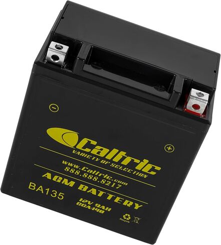 Caltric Agm Battery Compatible with Yamaha Riva 180 180Z Xc180 Xc180Z 1983 1984 1985 in Saudi Arabia