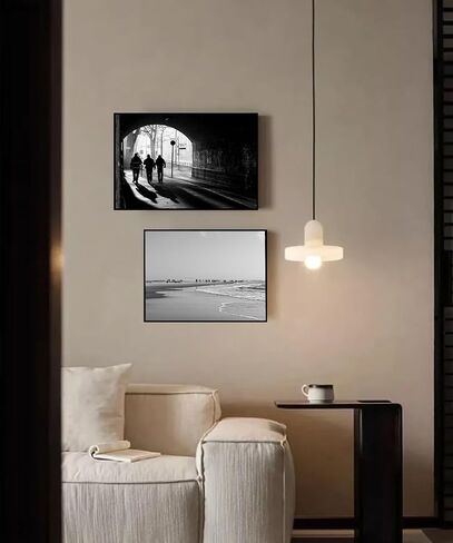 Scholartree 12x16 Picture Frame Black 3 Pack, Scratch-Proof Poster Frames 12 x 16 for Wall - Slide-In Strips, Horizontal or Vertical Wall Mounting in Kuwait
