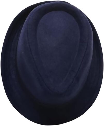 Unisex Trilby Fedora Hat 1920s Panama Hat Manhattan Gatsby Hat with Band Derby Hat Jazz Cap in Saudi Arabia