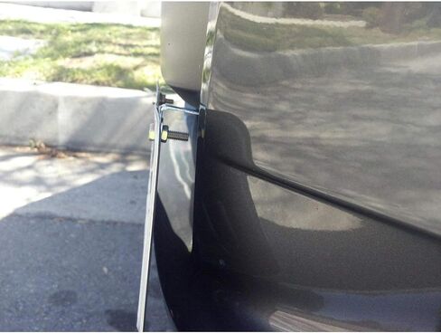 X Xotic Tech JDM Universal Front Pront Plate Bracket Bracket Bar Bar ، مجموعة تثبيت لوحة الترخيص ، تناسب معظم السيارات (أسود) in Kuwait