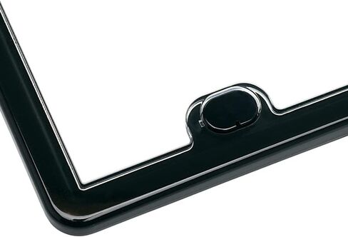Weathertech Clearframe License Frame ، (بدون غطاء) - أسود in Kuwait