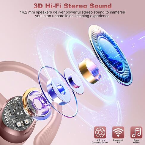 Wireless Earbud Bluetooth Ear Buds, LED Display IPX7 Waterproof in Saudi Arabia
