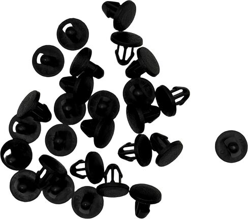 30pcs Hood Seal Rubber Clip OE 01553-08961, 65810-K2008, 90826FA000, 91520-SCC-003, 91520SCC003 Compatible with Honda Accord/Civic/Fit/HR-V/Fit EV, Nissan, Subaru KK in Saudi Arabia