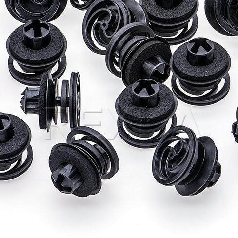 Rexka 10pcs Door Trim Panel Retainer Clips 3B0868243 for VW Golf Jetta GTI Passat 3B0-868-243 in Saudi Arabia