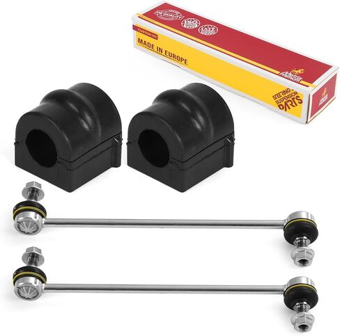 Metrix Premium Chassis Parts-4 PC Front Sway Bar Bar Bar Rink & Stabilizer Bar Kit Kit Fits 2006-2012 Chevrolet Malibu ، 2005 Pontiac G6 ، 2006-2010 Pontiac G6 K80252 K200320 Made in Europe in Saudi Arabia