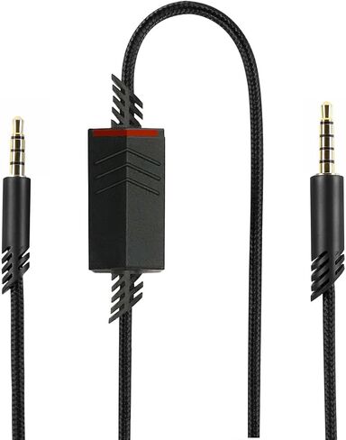 Replacement A40 Astro Headset Cord, A10 Headset Cord Volume Control Cable for Astro A10/A40/A40TR,Compatible with Xbox/PS5/PS4 Controller,6.5FT in Saudi Arabia