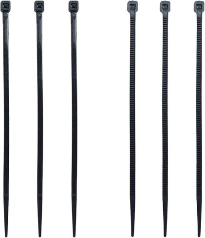 4 Inch Zip Ties (Tying Length 2.8"), 300pcs Nylon Cable Ties RED in Saudi Arabia